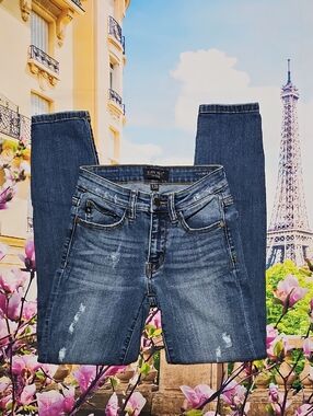 Judy‎ Blue Distressed Skinny Jeans Size 1/25